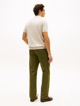 Load image into Gallery viewer, Tommy Hilfiger Beige Knitted Polo MW0MW37396 RE5