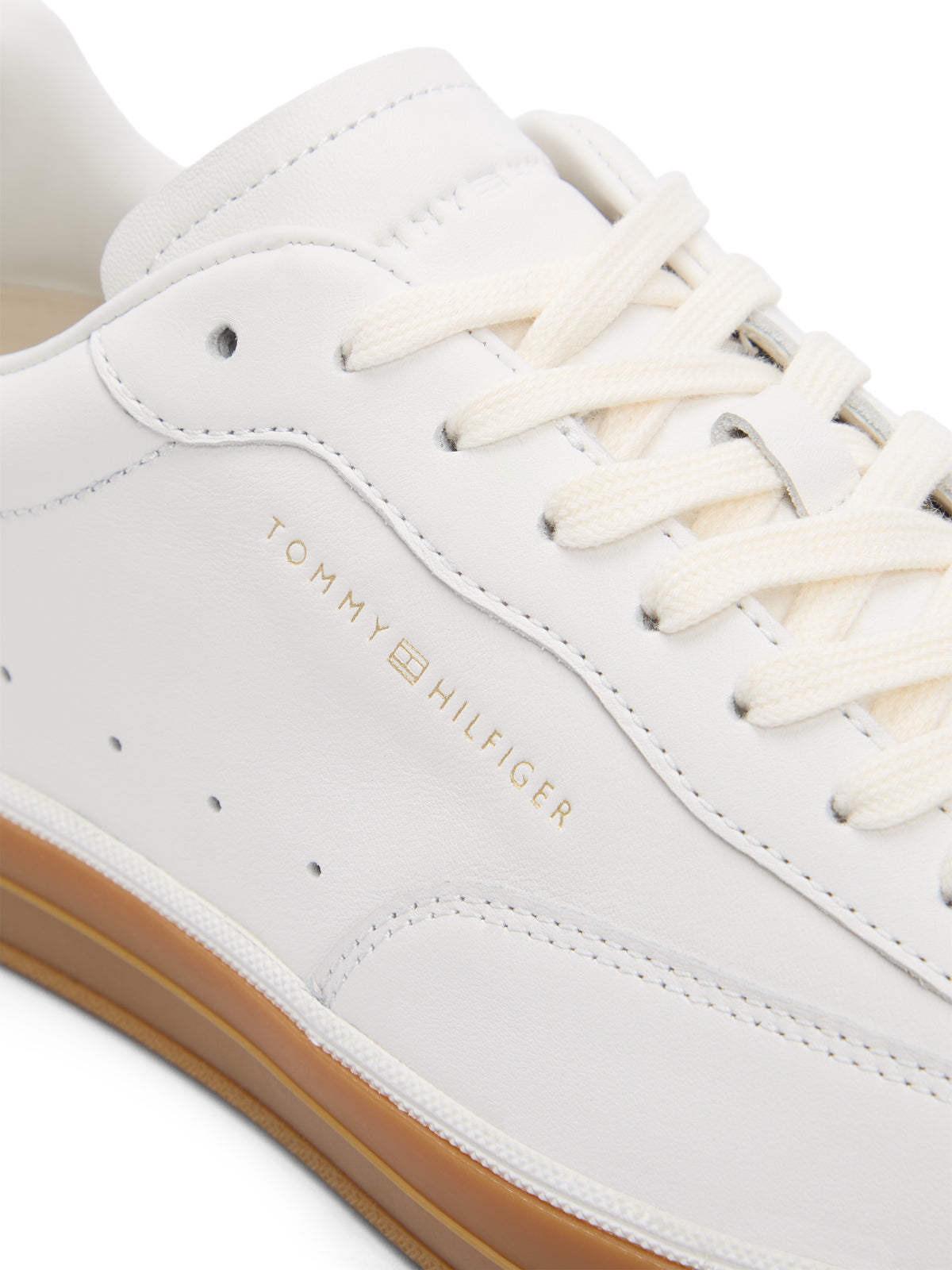 Tommy Hilfiger Ecru Trainers FM0FM05815 YBL