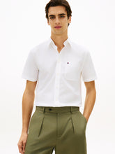 Load image into Gallery viewer, Tommy Hilfiger White Short Sleeve Shirt MW0MW42285 YBR