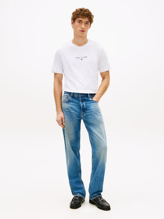 Tommy Hilfiger White Tee MW0MW42363 YBR