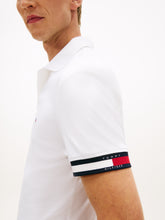 Load image into Gallery viewer, Tommy Hilfiger White Polo MW0MW42743 YBR