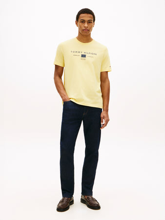 Tommy Hilfiger Yellow Tee MW0MW42365 ZF0