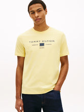 Load image into Gallery viewer, Tommy Hilfiger Yellow Tee MW0MW42365 ZF0