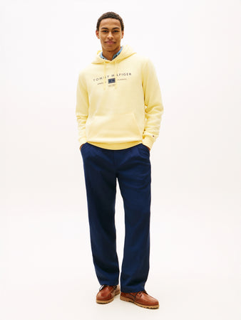Tommy Hilfiger Citronella Yellow Hoody MW0MW42464 dw5