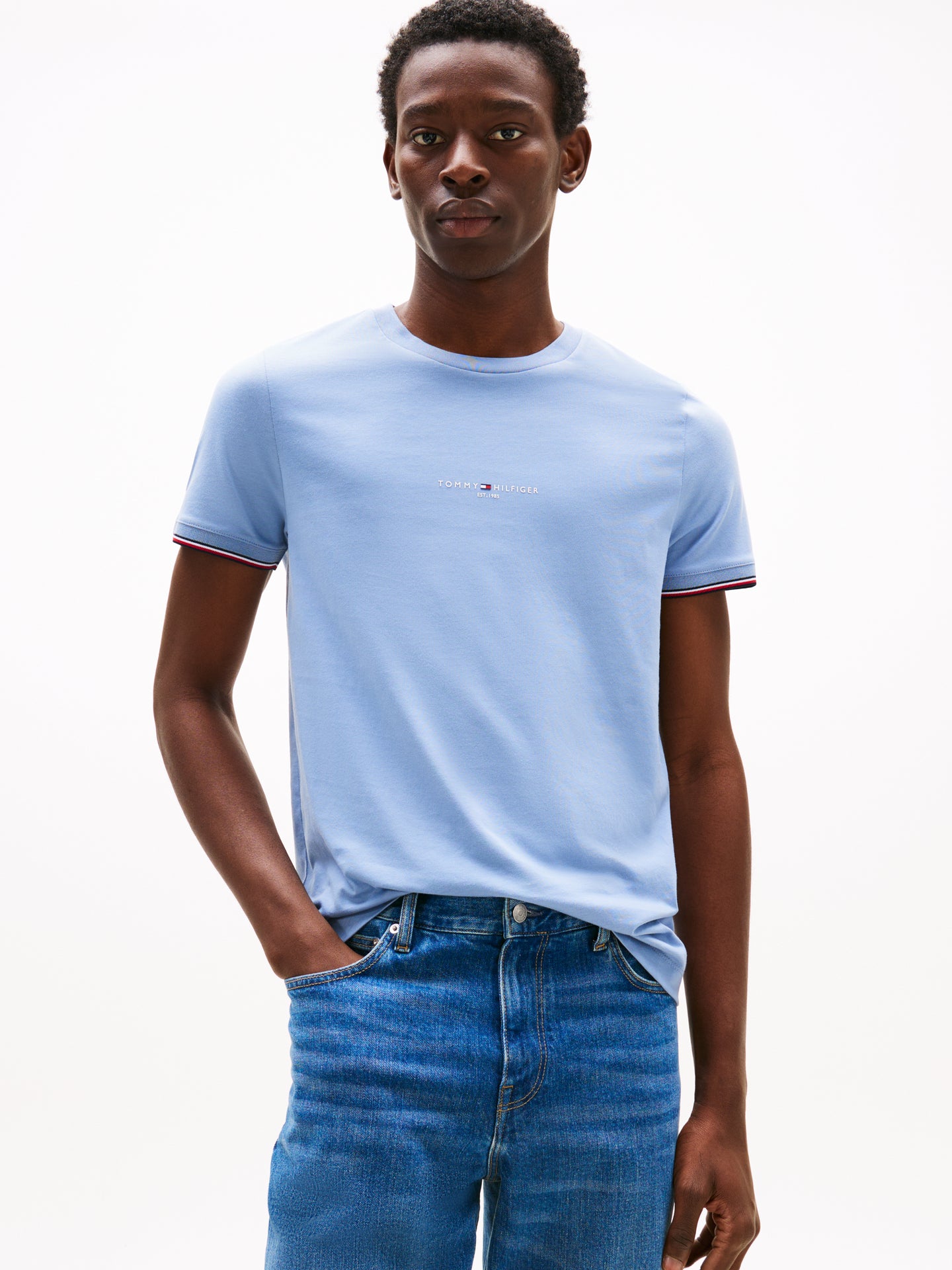Tommy Hilfiger T-Shirt Blue mw0mw32584 c2b