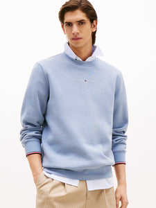 Tommy Hilfiger Crewneck baby blue mw0mw37471 c2b