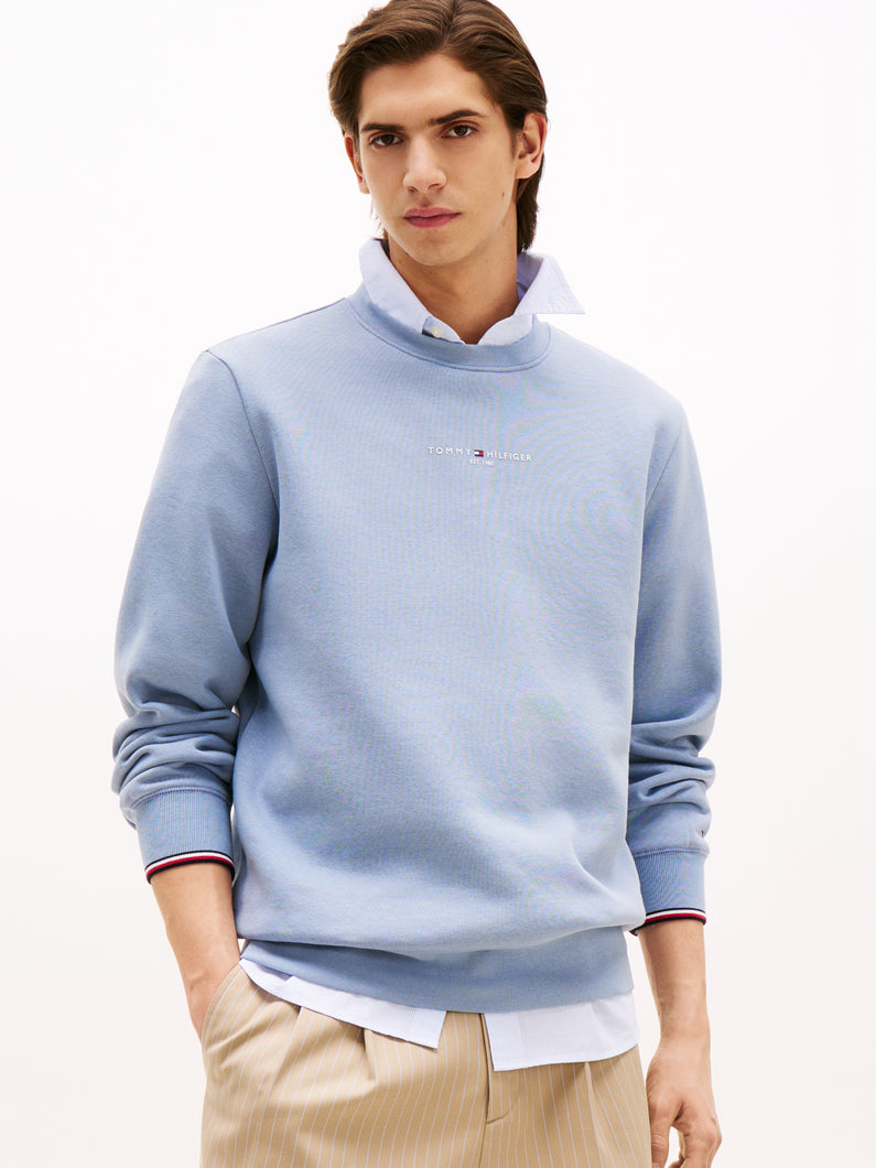 Tommy Hilfiger Crewneck baby blue mw0mw37471 c2b