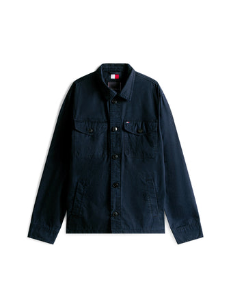 Tommy Hilfiger Shirt Jacket Navy mw0mw39634 dw5