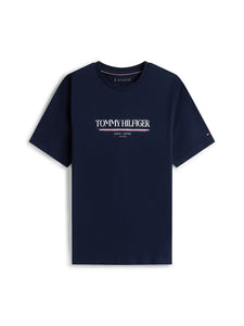 Tommy Hilfiger T-Shirt Navy MW0MW40324 dw5