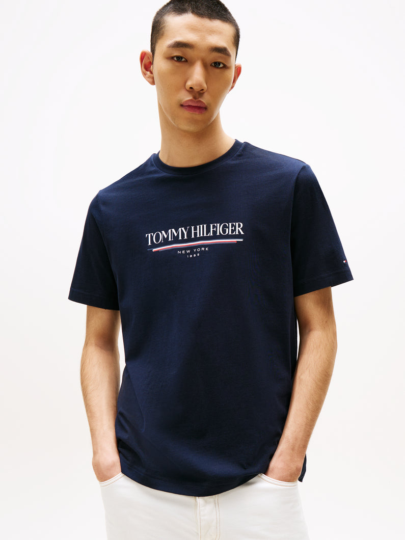 Tommy Hilfiger T-Shirt Navy MW0MW40324 dw5