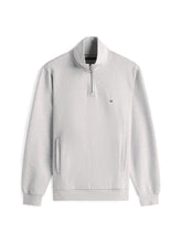 Load image into Gallery viewer, Tommy Hilfiger Grey Heather 1/2 Zip Sweat mw0mw36510 p01