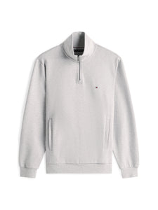 Tommy Hilfiger Grey Heather 1/2 Zip Sweat mw0mw36510 p01
