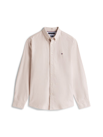 Tommy Hilfiger Safari Beige Oxford Shirt mw0mw35774 RBC