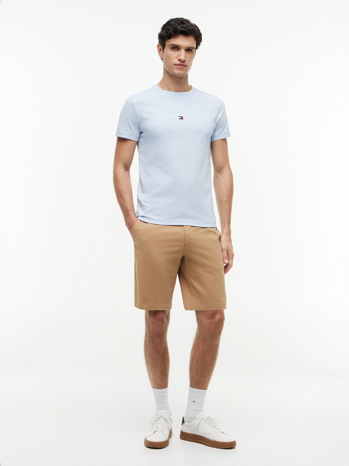 Tommy Hilfiger Breezy Blue Tee MW0MW11797 c1o