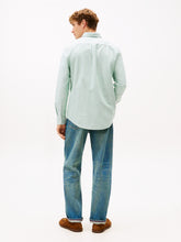 Load image into Gallery viewer, Tommy Hilfiger Green Oxford Shirt mwomw35774 l4f