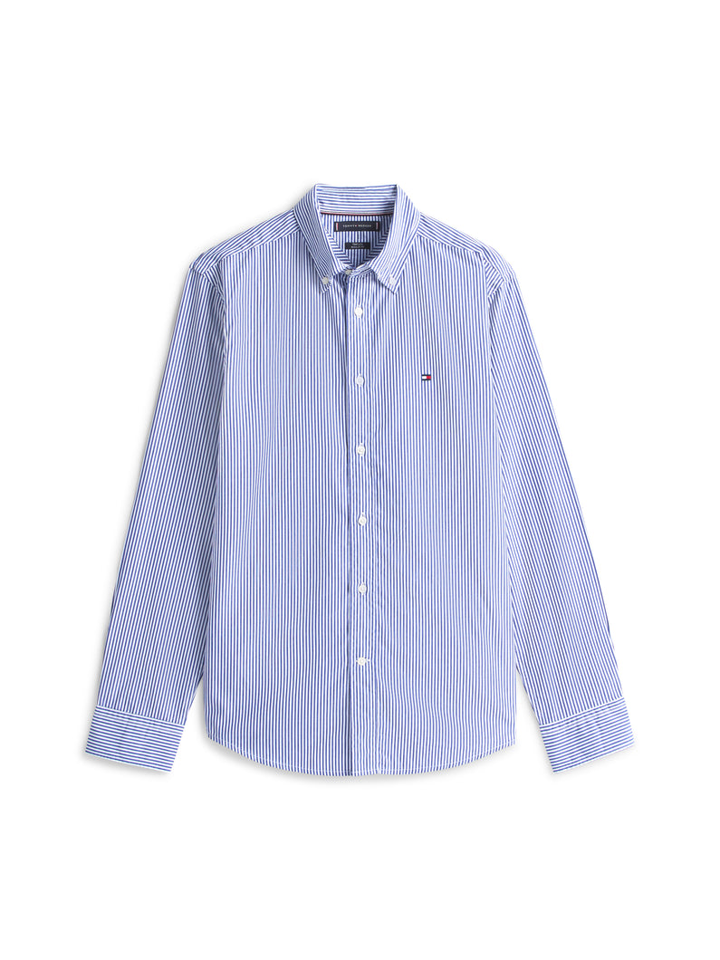 Tommy Hilfiger Blue Stripe Shirt mw0mw41403 0a4