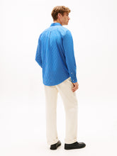 Load image into Gallery viewer, Tommy Hilfiger Blue Stripe Shirt MW0MW41399 0a6