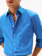 Load image into Gallery viewer, Tommy Hilfiger Blue Stripe Shirt MW0MW41399 0a6