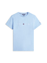 Load image into Gallery viewer, Tommy Hilfiger Water Blue Logo Tee mw0mw11797 c1y