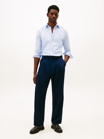 Tommy Hilfiger Light Blue Slim Fit Shirt mw0mw41684 c3q