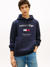 Load image into Gallery viewer, Tommy Hilfiger Navy Flag Hoody mw0mw42735 dw5