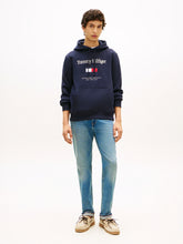 Load image into Gallery viewer, Tommy Hilfiger Navy Flag Hoody mw0mw42735 dw5