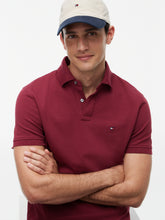 Load image into Gallery viewer, Tommy Hilfiger Burgundy Polo mw0mw17770 vlp