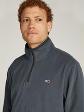 Load image into Gallery viewer, Tommy Jeans | Polar Fleece Half Zip in Charcoal | DM0DM20508 PUB