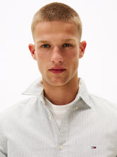 Load image into Gallery viewer, Tommy Jeans Navy Stripe Shirt dm0dm20668 0a6