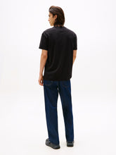 Load image into Gallery viewer, Tommy Jeans Black Linear Tee dm0dm20744 0gk