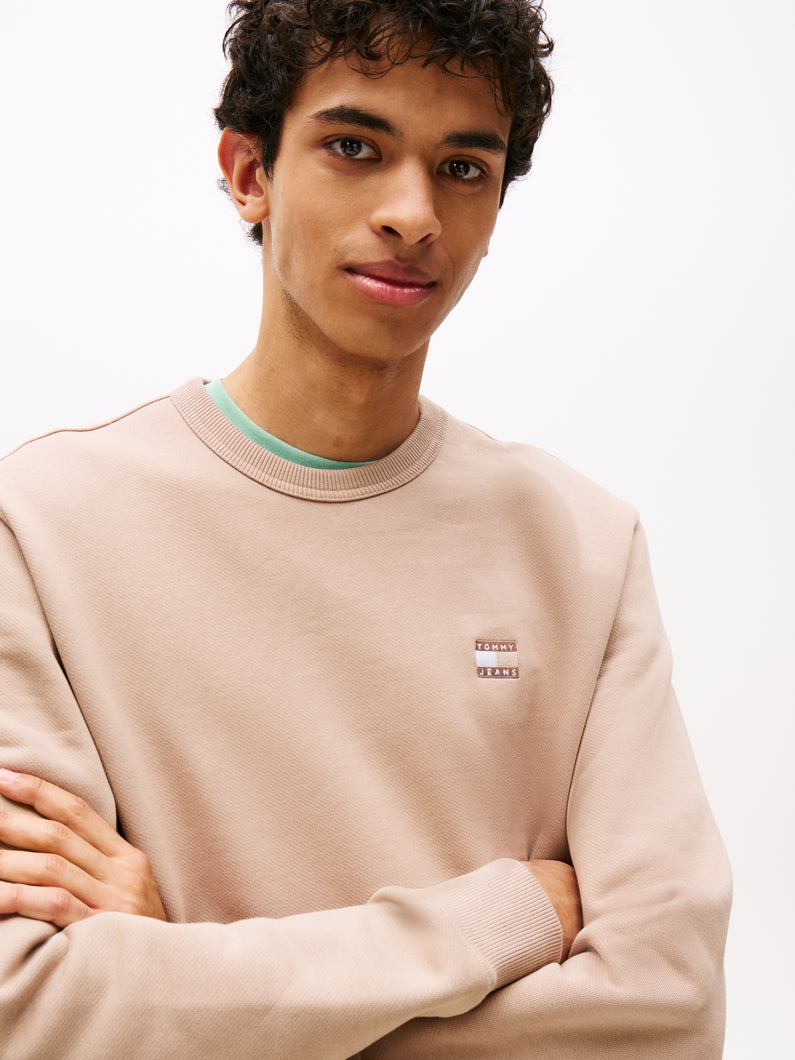 Tommy Jeans Taupe Sweat dm0dm20660 0hd