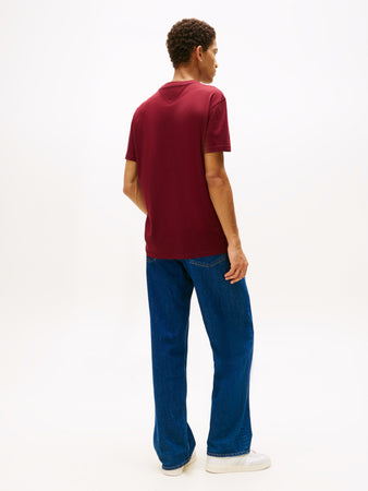 Tommy Jeans Red Linear Tee dm0dm20744 0KP