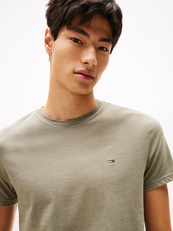 Tommy Jeans Sage Green Tee dm0dm20363 c6d