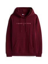Load image into Gallery viewer, Tommy Jeans Red Wine Hoody dm0dm20746 xiu