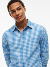 Load image into Gallery viewer, Tommy Jeans Blue Small Check Shirt DM0DM23721 0M6