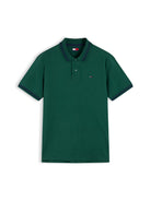 Tommy Jeans Green Polo Shirt DM0DM22700 MBM