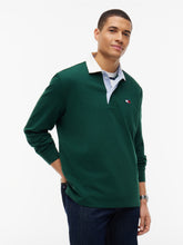 Load image into Gallery viewer, Tommy Jeans Badge Rugby in Velvet Green DM0DM23070 MBM