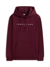 Load image into Gallery viewer, Tommy Jeans | Linear Logo Hoody in Calypso Berry | DM0DM20746 v11