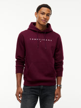 Load image into Gallery viewer, Tommy Jeans | Linear Logo Hoody in Calypso Berry | DM0DM20746 v11