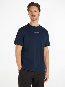 Tommy Jeans dm0dm18266 C1G | Regular Fit Classic Tee in Navy