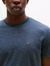 Load image into Gallery viewer, Tommy Jeans | Slim Fit Flag Tee in Navy Night Heather | DM0DM20363 C1G