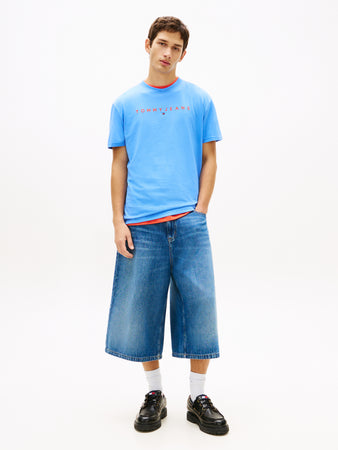 Tommy Jeans Blue Tee DM0DM20744 C38