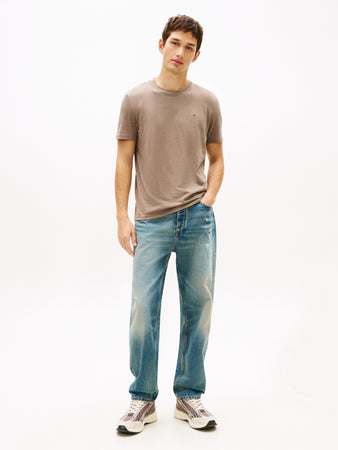 Tommy Jeans Beige Heather Tee DM0DM20363 PKD