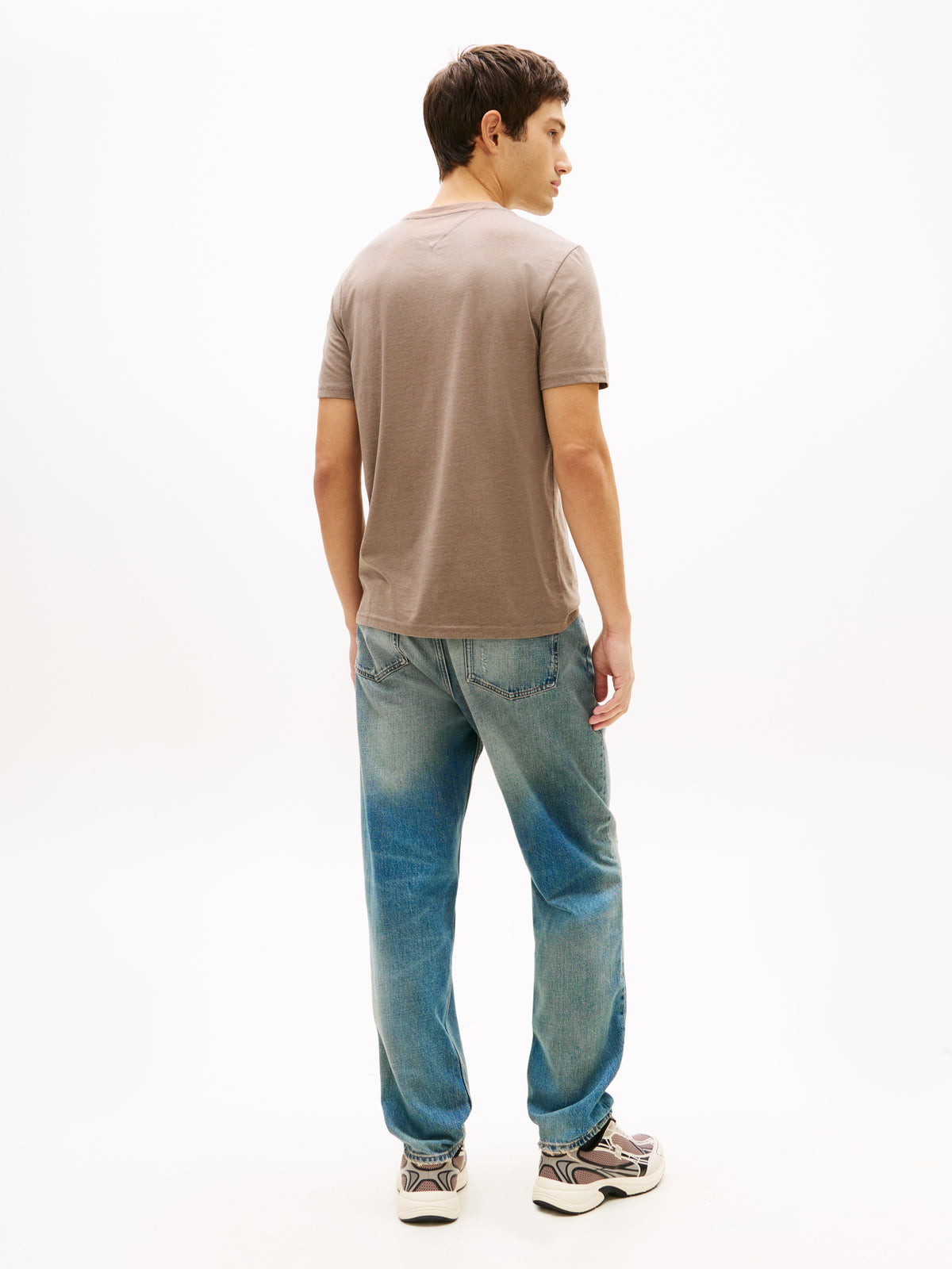 Tommy Jeans Beige Heather Tee DM0DM20363 PKD