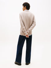 Load image into Gallery viewer, Tommy Jeans | Badge Terry Crew Sweatshirt in Limestone Beige | DM0DM22665 PKE