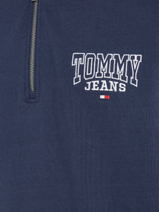 Tommy Jeans dm0dm16793 c87 | Graphic 1/2 Zip Sweat in Navy