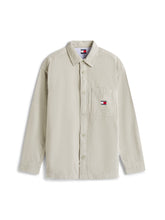 Load image into Gallery viewer, Tommy Jeans Overshirt Sage Green dm0dm21698 m1c
