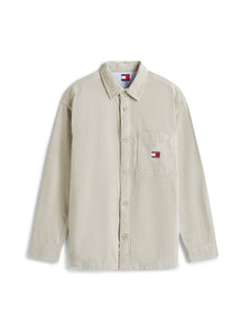 Tommy Jeans Overshirt Sage Green dm0dm21698 m1c
