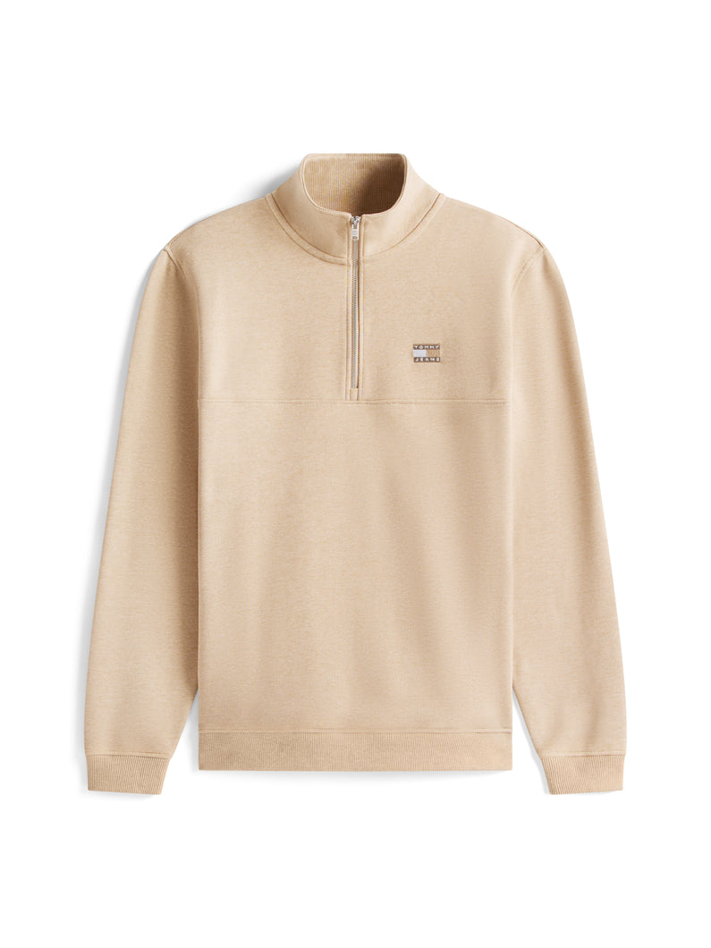 Tommy Jeans Beige Zip Sweat dm0dm22344 aen