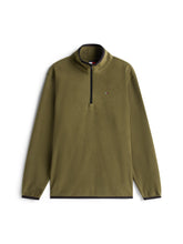 Load image into Gallery viewer, Tommy Jeans Green Fleece Zip dm0dm22340 gy1